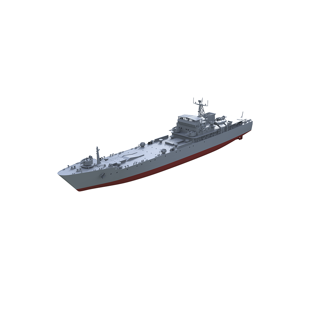 SSC191S Military Model CNS Hainan Class Submarine Chaser Full Hull
