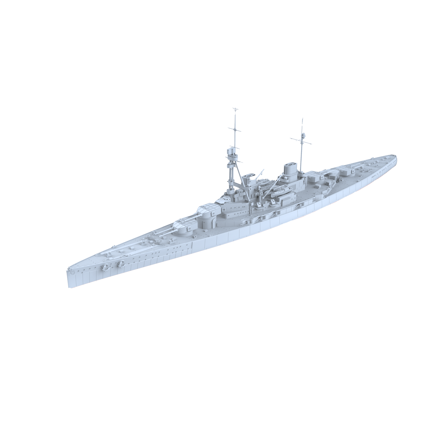 MRY-SFW SSC192 Germany SMS Derfflinger Derfflinger class Battlecruiser Water Line Resin Warship Military Ship Model Hobby Collection Unassembled Unpainted