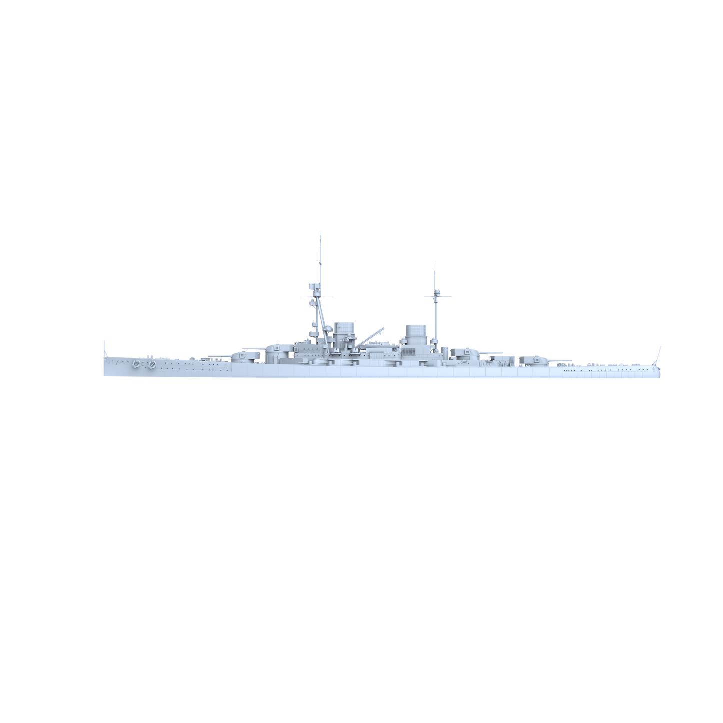 MRY-SFW SSC192 Germany SMS Derfflinger Derfflinger class Battlecruiser Water Line Resin Warship Military Ship Model Hobby Collection Unassembled Unpainted