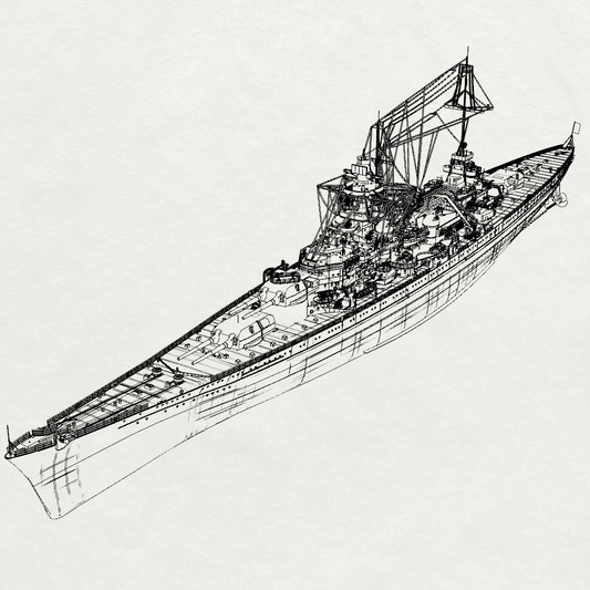 MRY-SFW SSC193S Germany KMS Scharnhorst Scharnhorst class Battlecruiser Full Hull Resin Warship Military Ship Model Hobby Collection Unassembled Unpainted