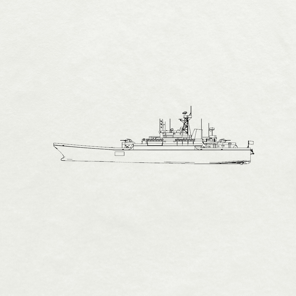MRY-SFW SSC196S Soviet SN Ropucha-class Project 775 Landing Ship Tank Full Hull Resin Warship Military Ship Model Hobby Collection Unassembled Unpainted