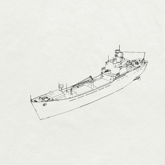 MRY-SFW SSC197S Soviet SN Alligator-class Project 1171 Landing Ship Tank Full Hull Resin Warship Military Ship Model Hobby Collection Unassembled Unpainted