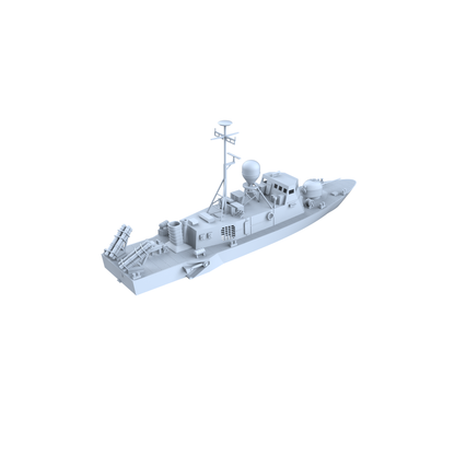 MRY-SFW SSC198 USA Navy Pegasus-class Pegasus PHM-1 Water Li – LCD 3D printed resin model kit, image 4
