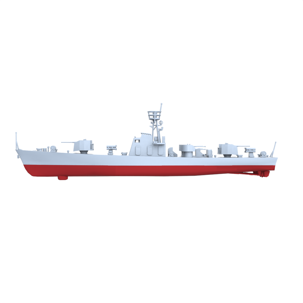 MRY-SFW SSC199S China Navy Shanghai-class Type 0111 Fast Pat – LCD 3D printed resin model kit, image 2