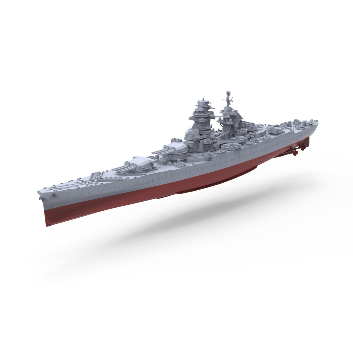 Military Model France BattleShips Richelieu-class, Richelieu, 1943 Water line MRY-SFW SSC123