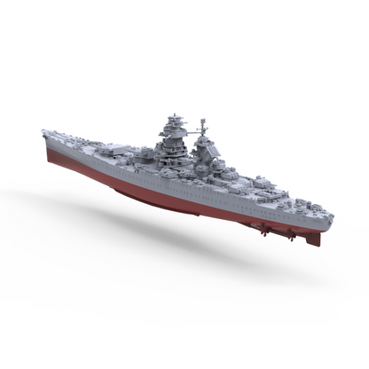 Military Model France BattleShips Richelieu-class, Richelieu, 1943 Water line MRY-SFW SSC123
