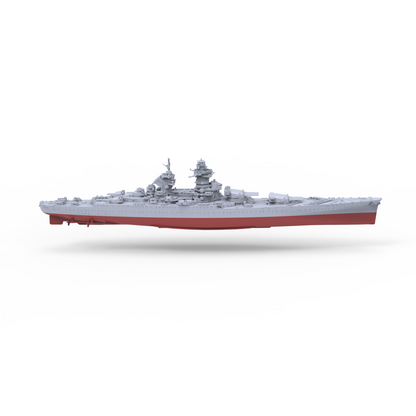 Military Model France BattleShips Richelieu-class, Richelieu, 1943 Water line MRY-SFW SSC123