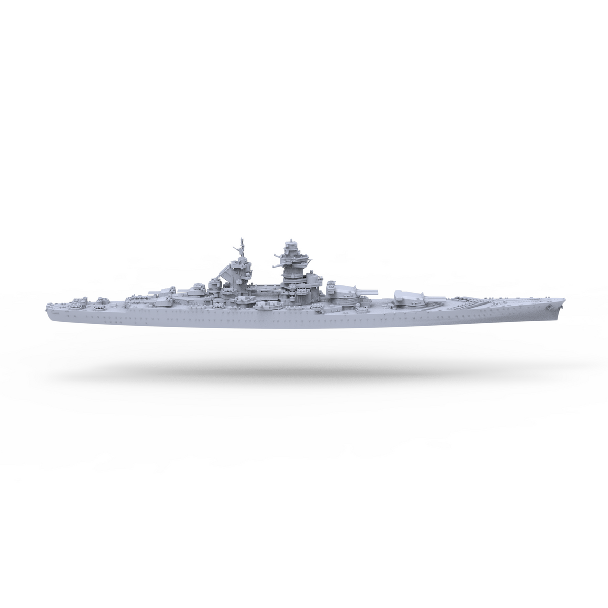 Military Model France BattleShips Richelieu-class, Richelieu, 1943 Water line MRY-SFW SSC123