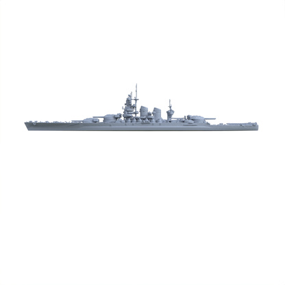 MRY-SFW SSC132 RN Littorio Class Italia Battleship Water Line Resin Warship Military Ship Model Hobby Collection Unassembled Unpainted