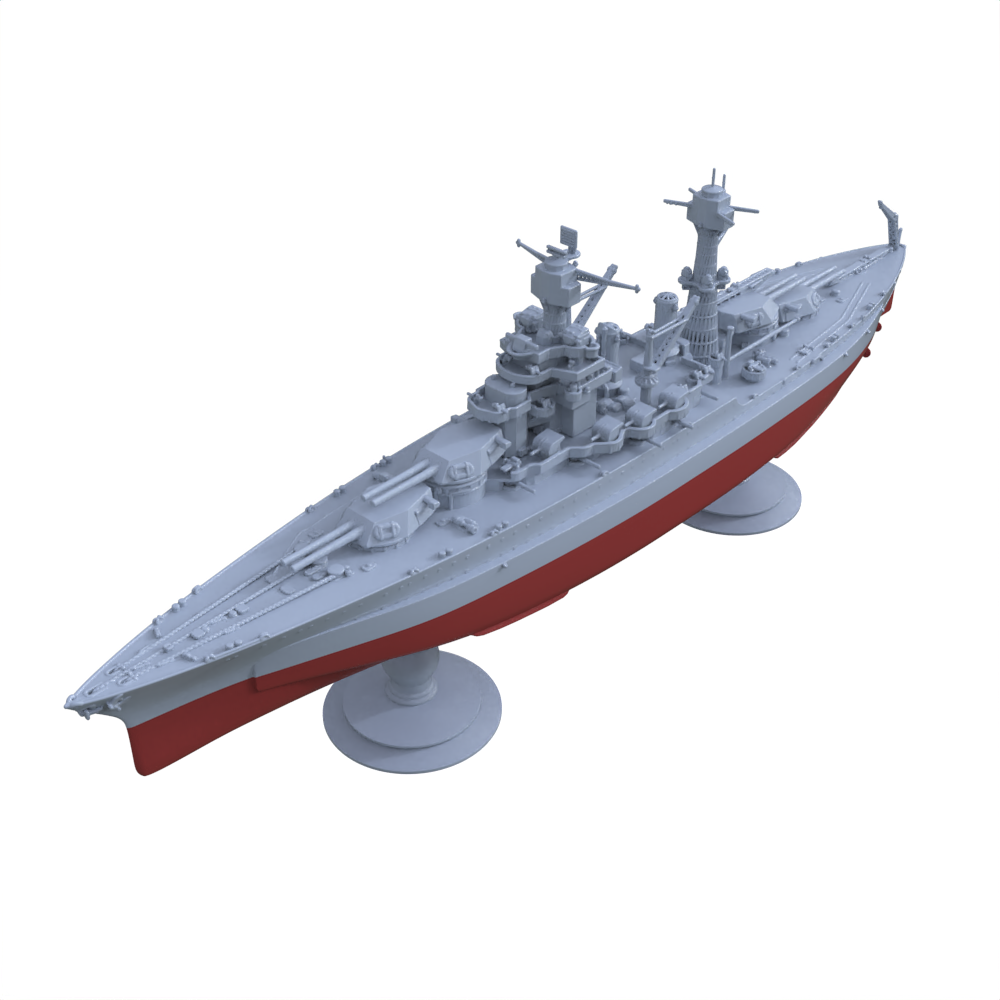 SSC134S Military Model USS Colorado Class Colorado Battleship (BB-45) Full Hull
