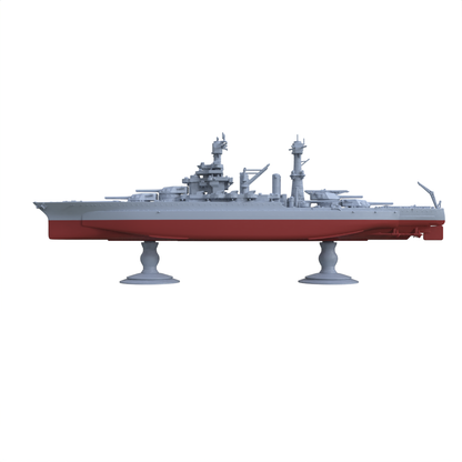 SSC134S Military Model USS Colorado Class Colorado Battleship (BB-45) Full Hull