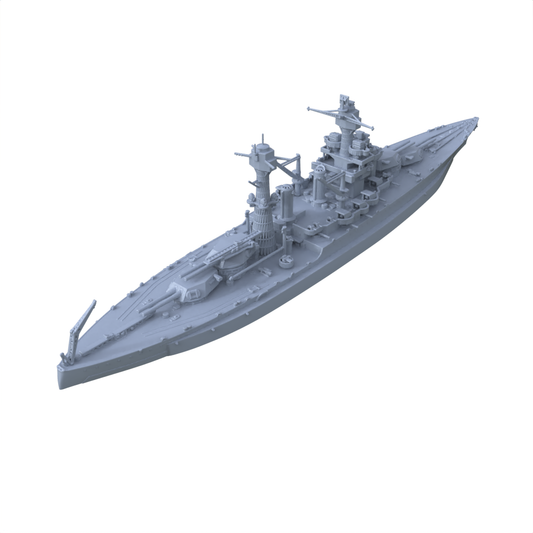 SSC134   Military Model USS Colorado Class Colorado Battleship (BB-45) Water Line