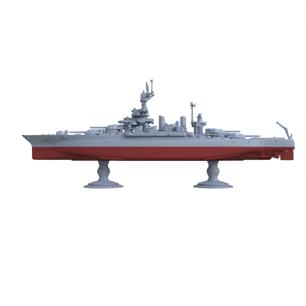 SSC135S Military Model USS Colorado Class Maryland Battleship (BB-46) Full Hull