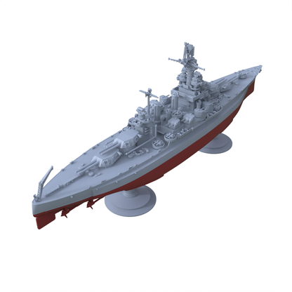 SSC135S Military Model USS Colorado Class Maryland Battleship (BB-46) Full Hull