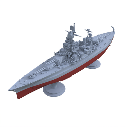 SSC135S Military Model USS Colorado Class Maryland Battleship (BB-46) Full Hull