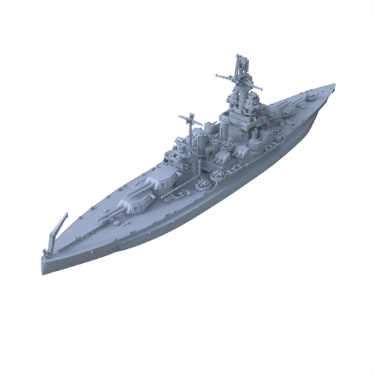SSC135 Military Model USS Colorado Class Maryland Battleship (BB-46) Water Line
