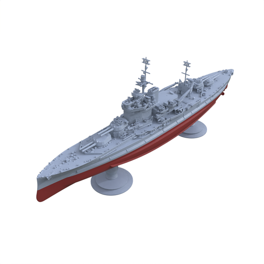 SSC137S Military Model HMS Queen Elizabeth Class Warspite Battleship (03) Full Hull