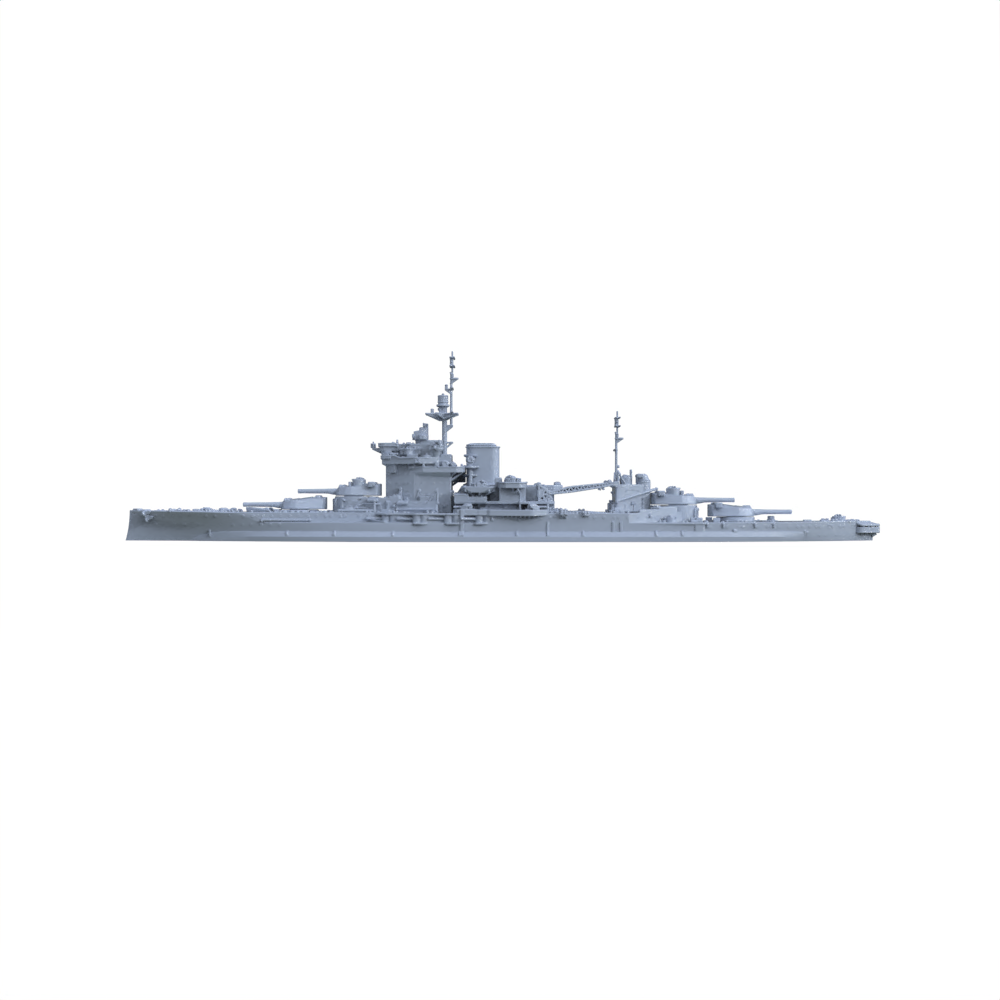 SSC137 Military Model  HMS Queen Elizabeth Class Warspite Battleship  (03) Water Line