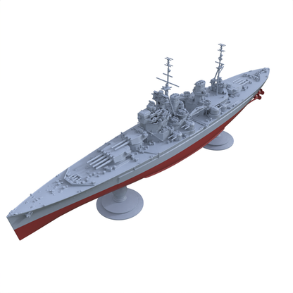 SSC138S Military Model  HMS King George V Class Prince of Wales Battleship (53) Full Hull