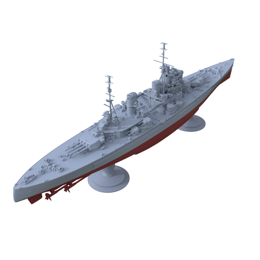 SSC138S Military Model  HMS King George V Class Prince of Wales Battleship (53) Full Hull