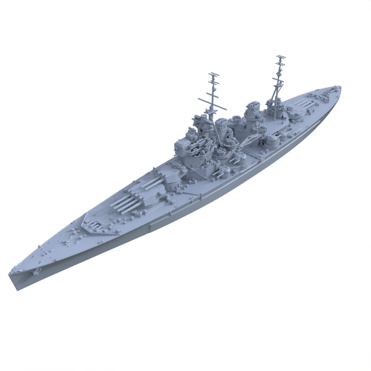 SSC138 Military Model HMS King George V Class Prince of Wales Battleship (53) Water Line