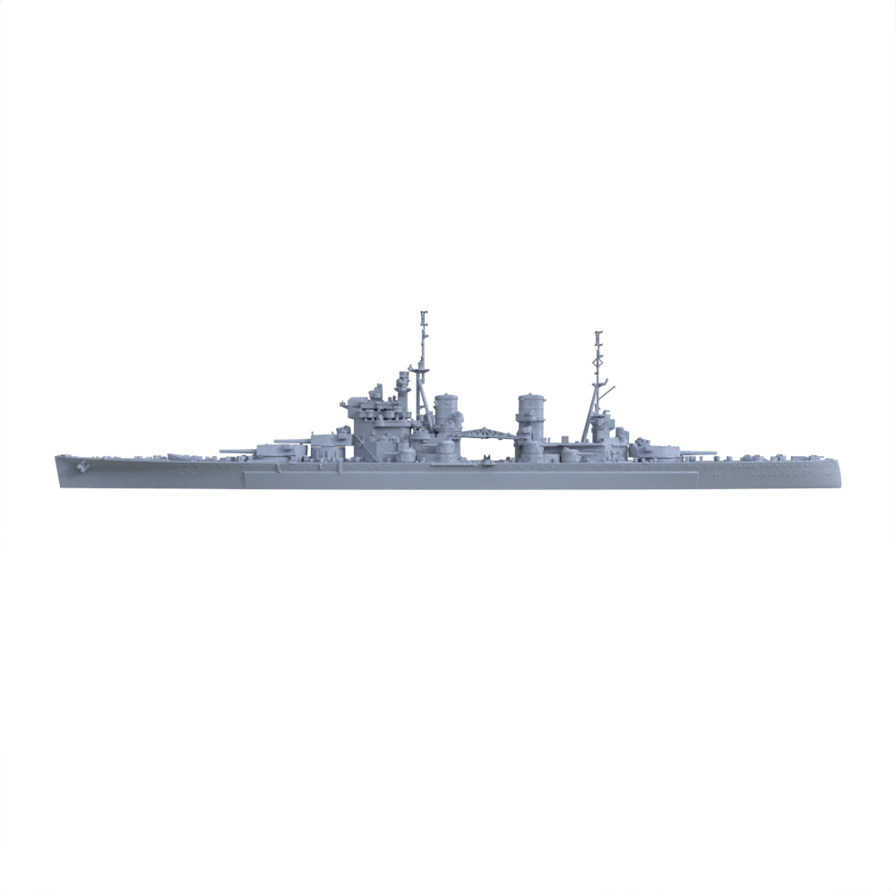 SSC138 Military Model  HMS King George V Class Prince of Wales Battleship (53) Water Line