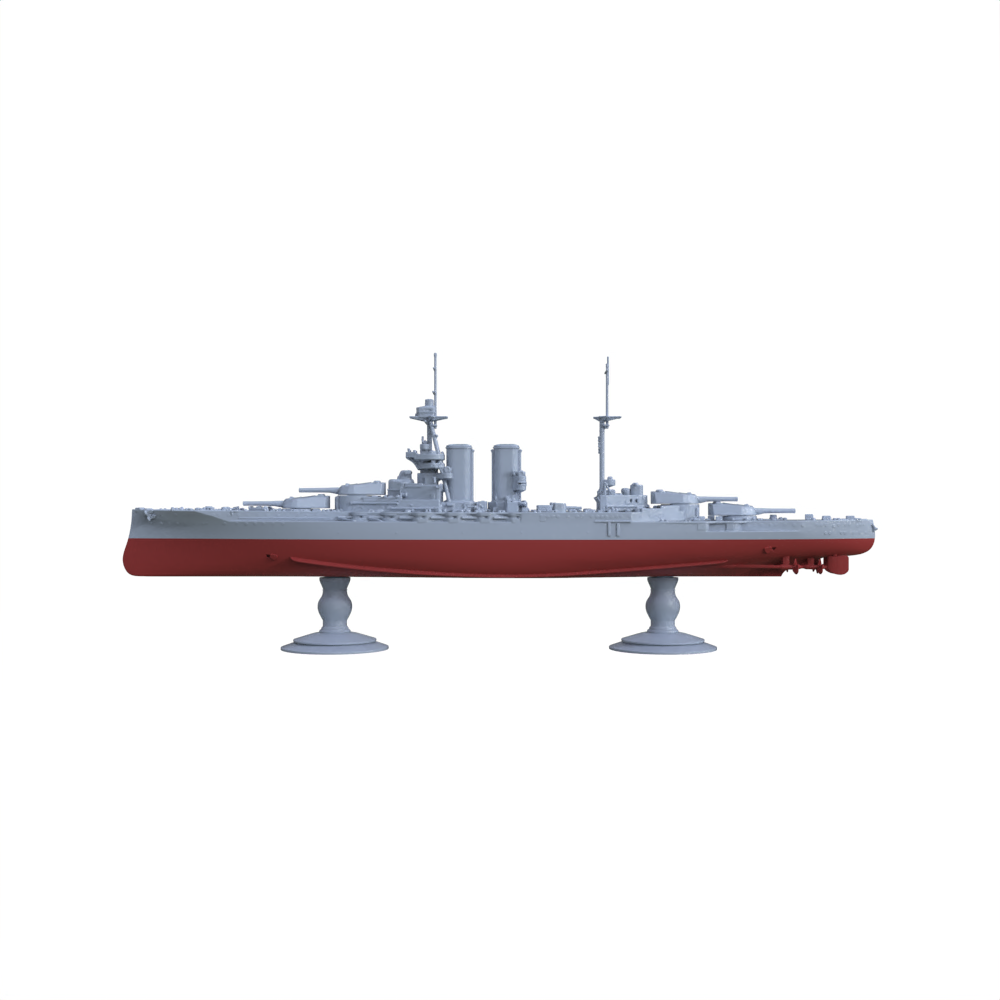 SSC139S Military Model HMS Queen Elizabeth cCass Barham (04)  Full Hull