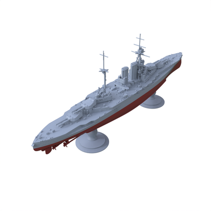 SSC139S Military Model HMS Queen Elizabeth cCass Barham (04)  Full Hull
