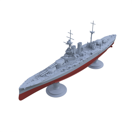 SSC139S Military Model HMS Queen Elizabeth cCass Barham (04)  Full Hull