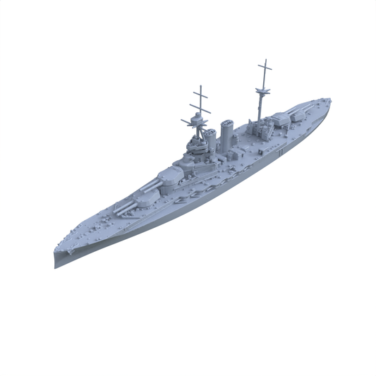 SSC139 Military Model HMS Queen Elizabeth cCass Barham (04) Water Line