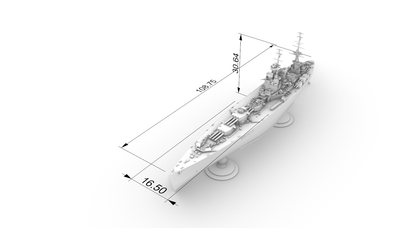 MRY-SFW SSC140S HMS Nelson Class Nelson Battleship28 Full Hull 1/200 Adult Collectible