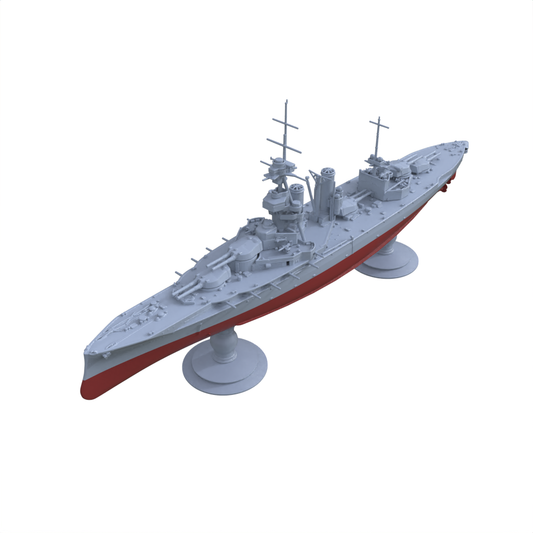 SSC142S  Military Model HMS Iron Duke Class Marlborough Battleship(66) Full Hull