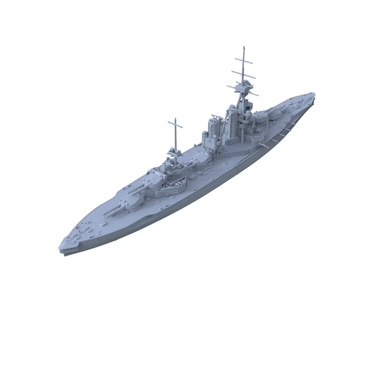 SSC142 Military Model HMS Iron Duke Class Marlborough Battleship(66) Water Line
