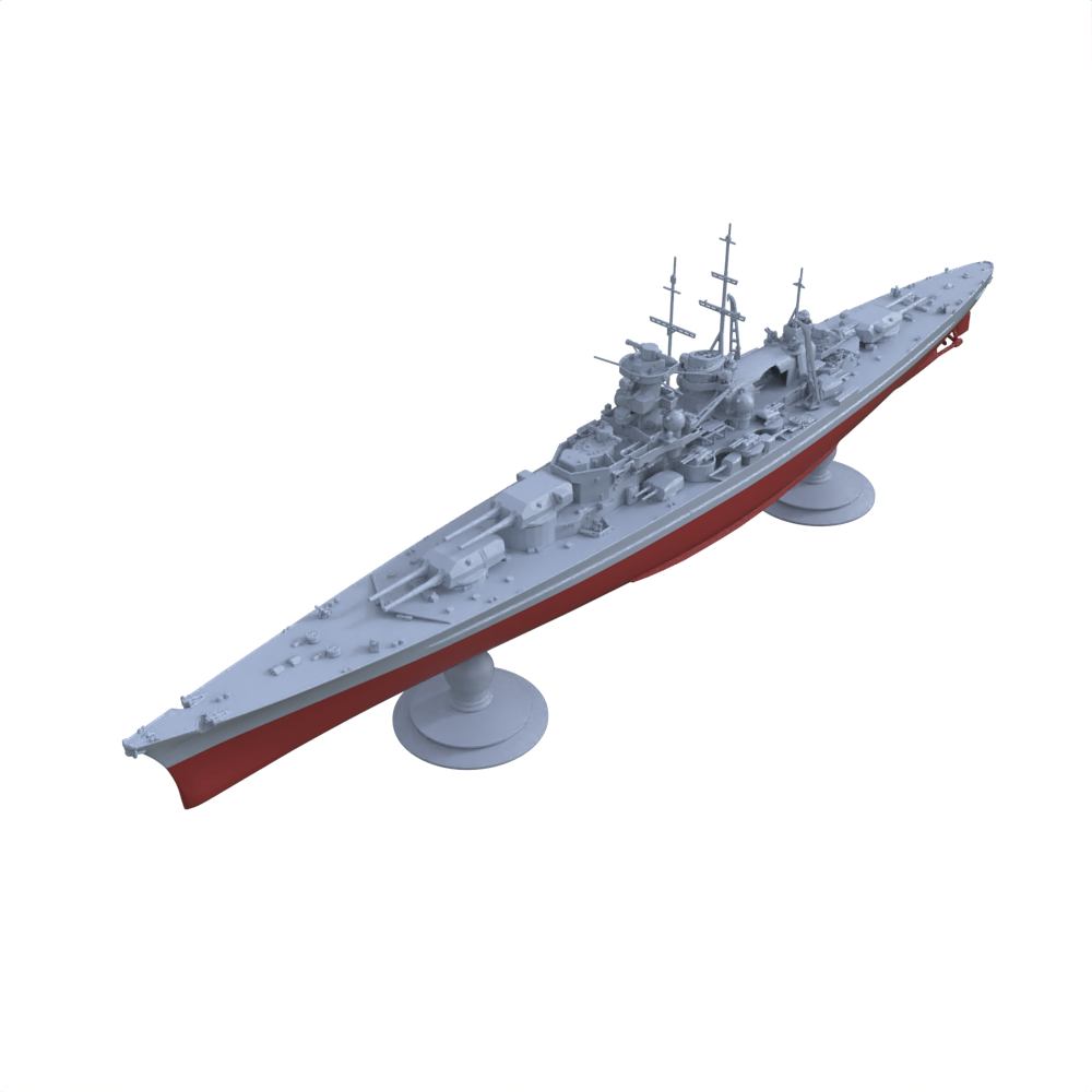 LYWS0002S Battle of the Atlantic: Britain vs. Germany Full H – LCD 3D printed resin model kit, image 8