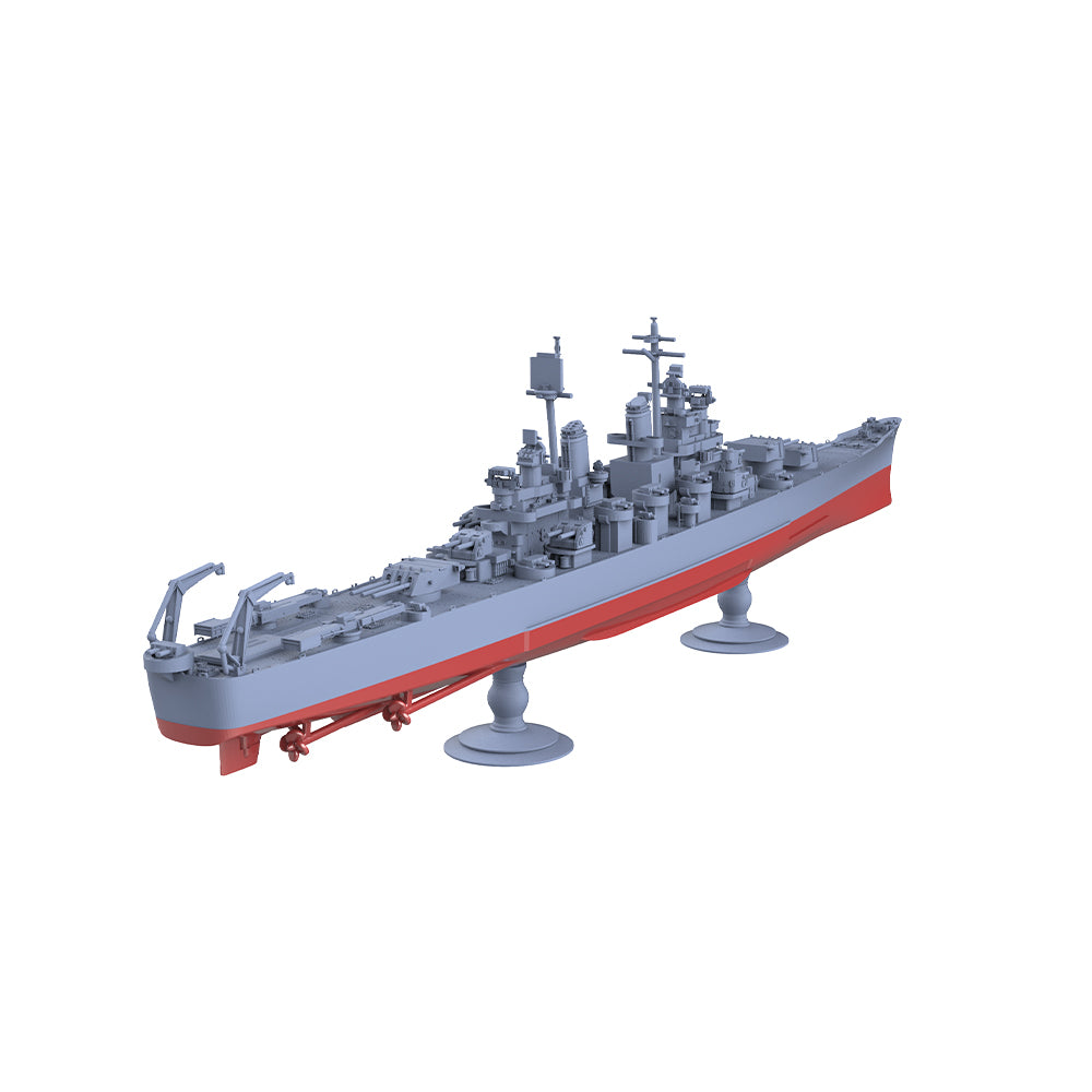 US Navy Baltimore Heavy Cruiser 1943 CA-68 MRY-SFW 556 Military Warship Model Kit