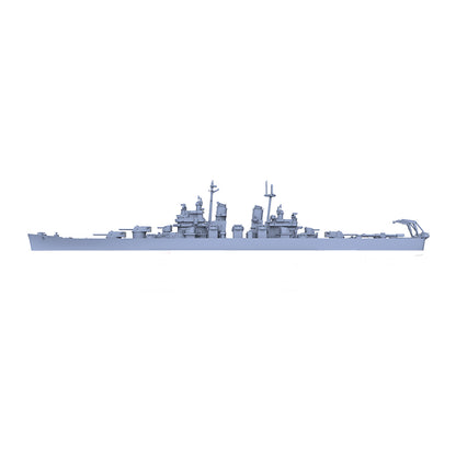 US Navy Baltimore Heavy Cruiser 1943 CA-68 MRY-SFW 556 Military Warship Model Kit