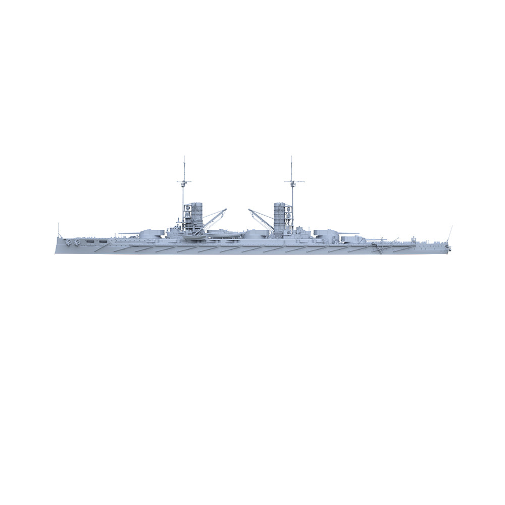 SSMODEL 587 Military Warship Model Kit SMS Kaiser Battleship