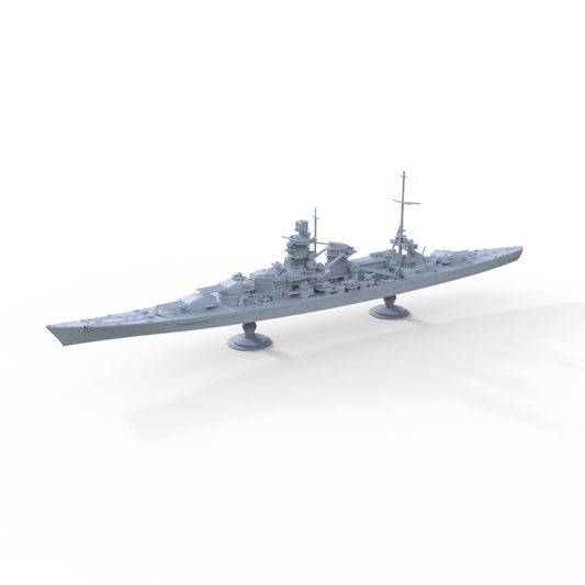 SSMODEL 710 Military Model Kit German Navy Scharnhorst 1943