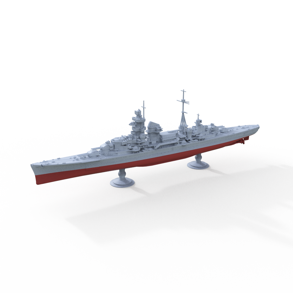 German Navy Admiral Hipper 1942 Full Hull MRY-SFW 716S Military Model Kit