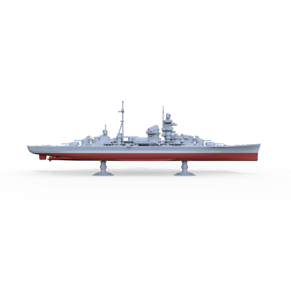 SSMODEL 716S Military Model Kit German Navy Admiral Hipper 1942 Full Hull