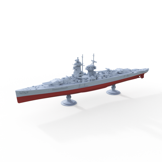 SSMODEL 717S Military Model Kit German Navy Deutschland 1939 Full Hull