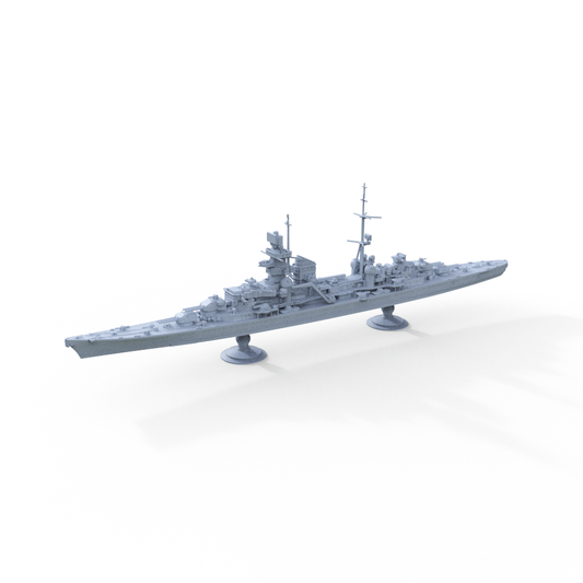 SSMODEL 718 Military Model Kit German Navy Admiral Hipper 1945