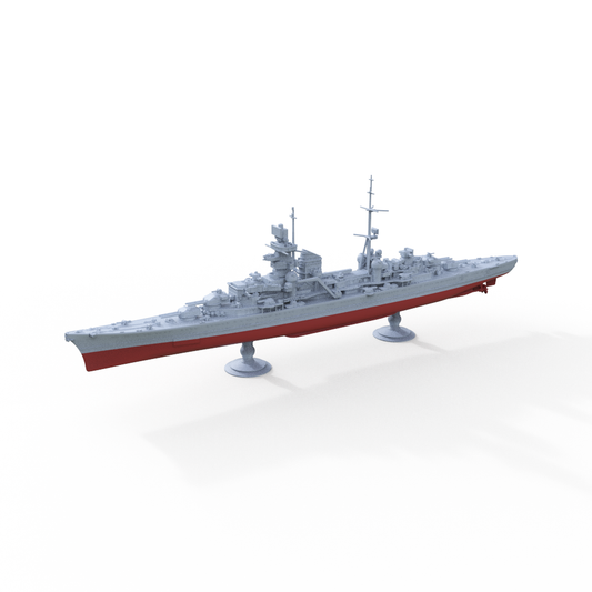 SSMODEL 718S Military Model Kit German Navy Admiral Hipper 1945 Full Hull