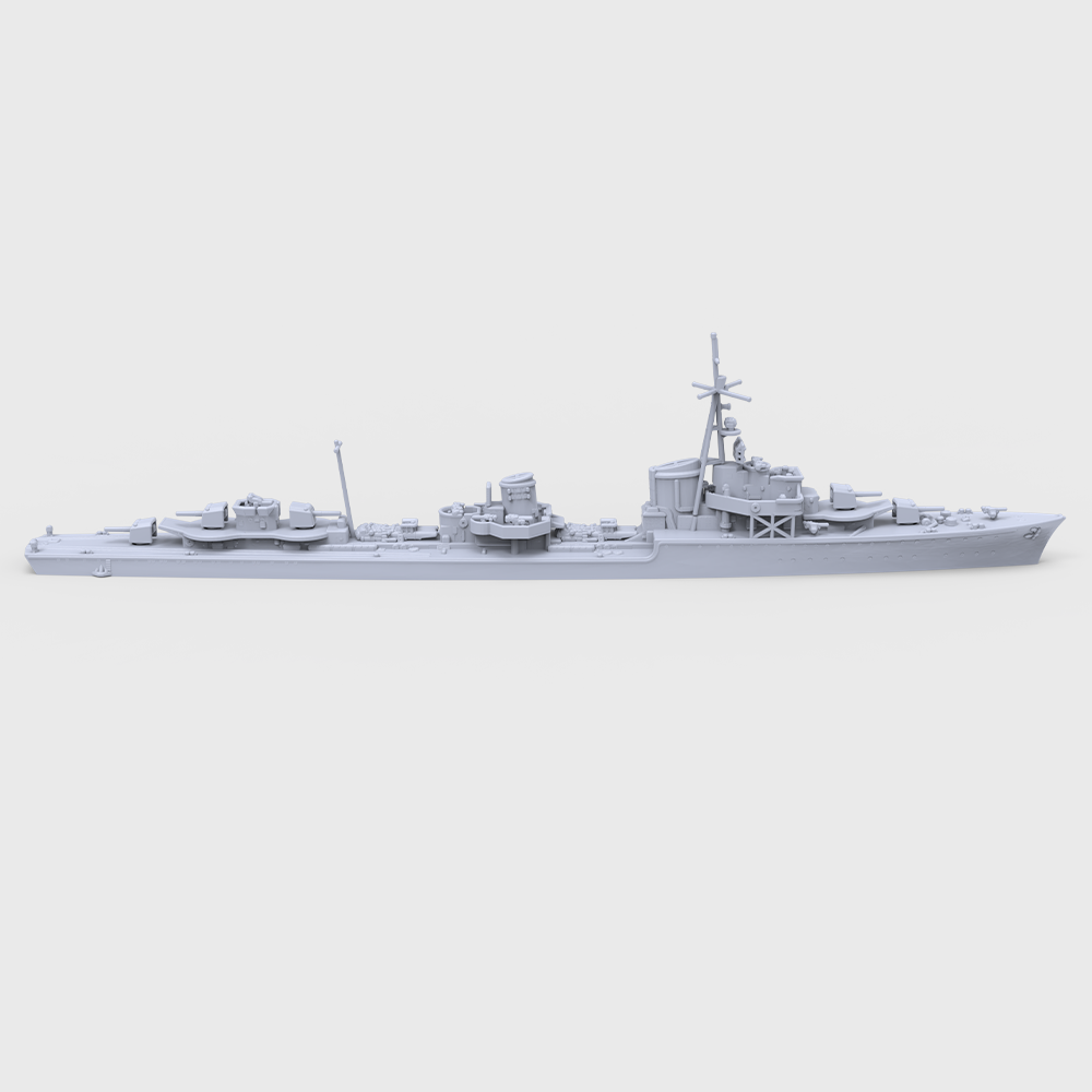 German Z22 Destroyers 1936(Bottomless Version) MRY-SFW SSC728 Military Model Kit