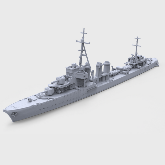 SSMODEL 748 Military Model Kit Bourrasque-Class,French Destroyer Tornade, 1939(Bottomless Version)