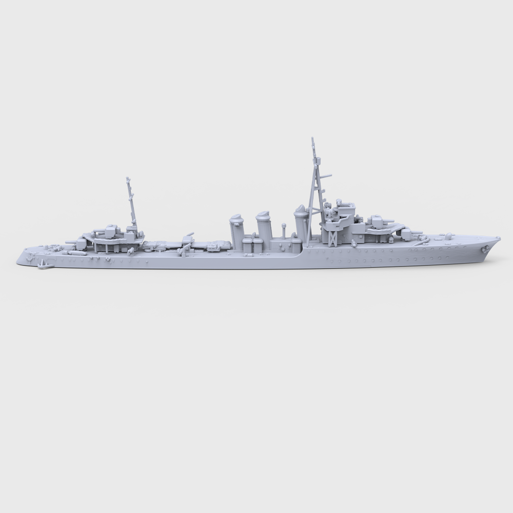 MRY-SFW SSC748 Military Model Kit Bourrasque-Class,French Destroyer Tornade, 1939(Bottomless Version)