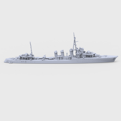 MRY-SFW SSC748 Military Model Kit Bourrasque-Class,French Destroyer Tornade, 1939(Bottomless Version)