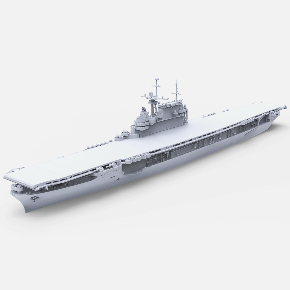 USS Hornet CV-8 Aircraft Carrier Water Line MRY-SFW 750 Military Model Kit