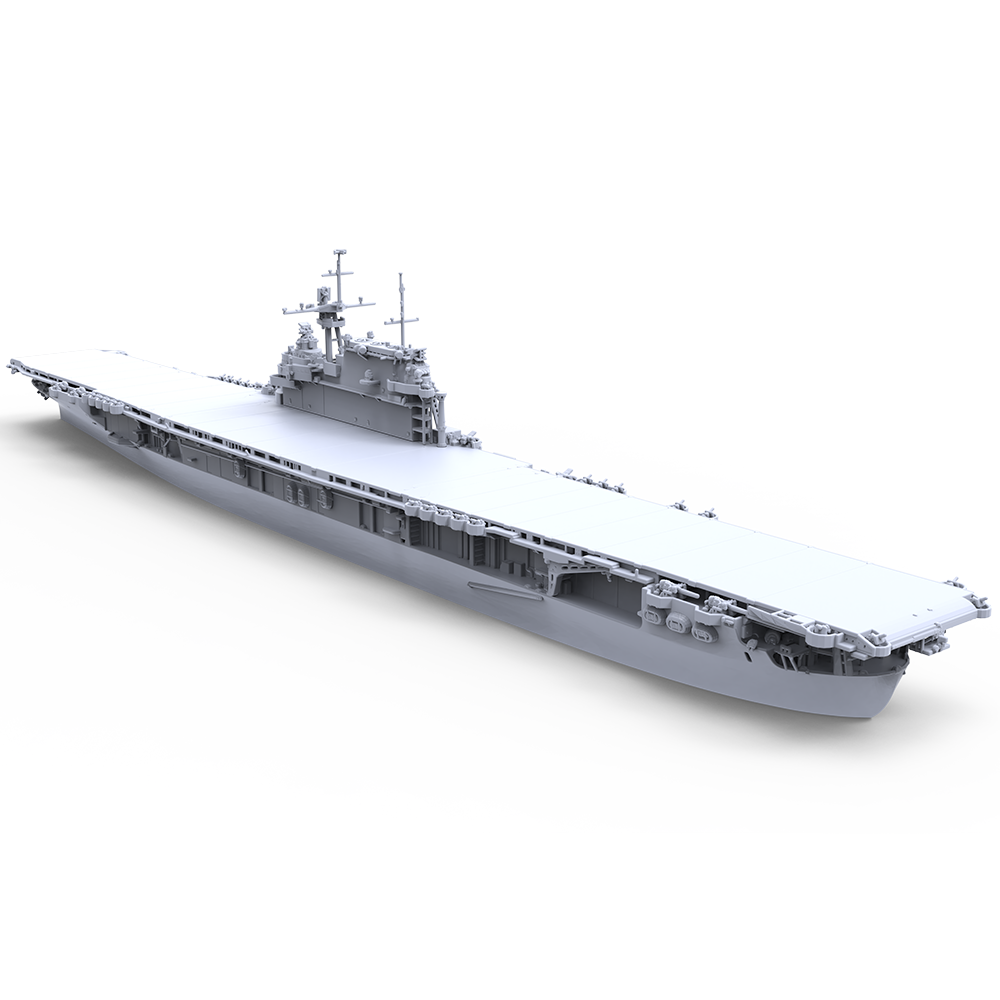 USS Hornet CV-8 Aircraft Carrier Water Line MRY-SFW 750 Military Model Kit