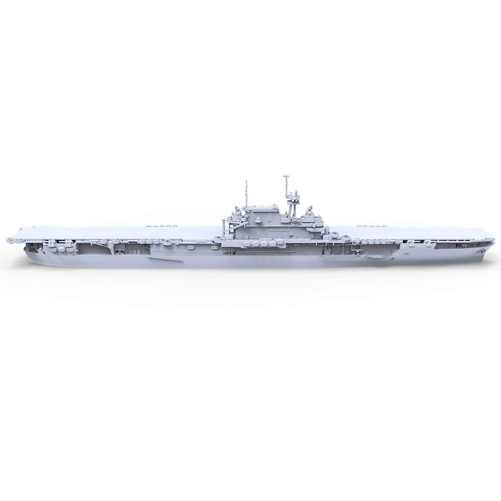 USS Hornet CV-8 Aircraft Carrier Water Line MRY-SFW 750 Military Model Kit